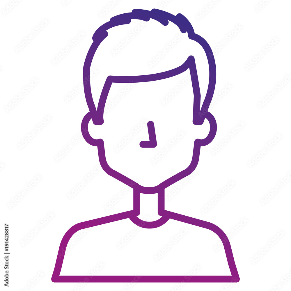 young man avatar character vector illustration design young man avatar character vector illustration design