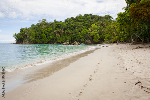 Sand beach at Manuel Antonio Costa Rica