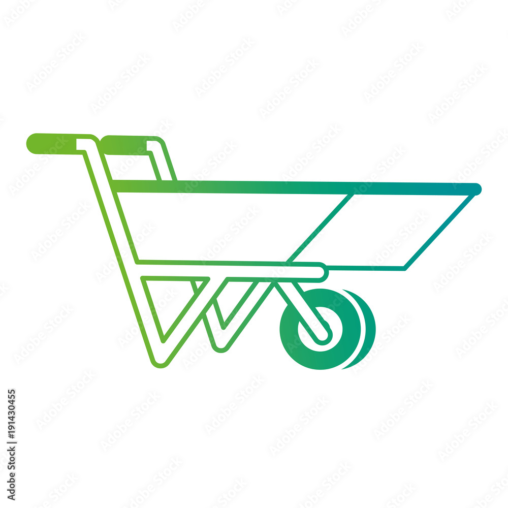 wheelbarrow tool isolated icon vector illustration design wheelbarrow tool isolated icon vector illustration design