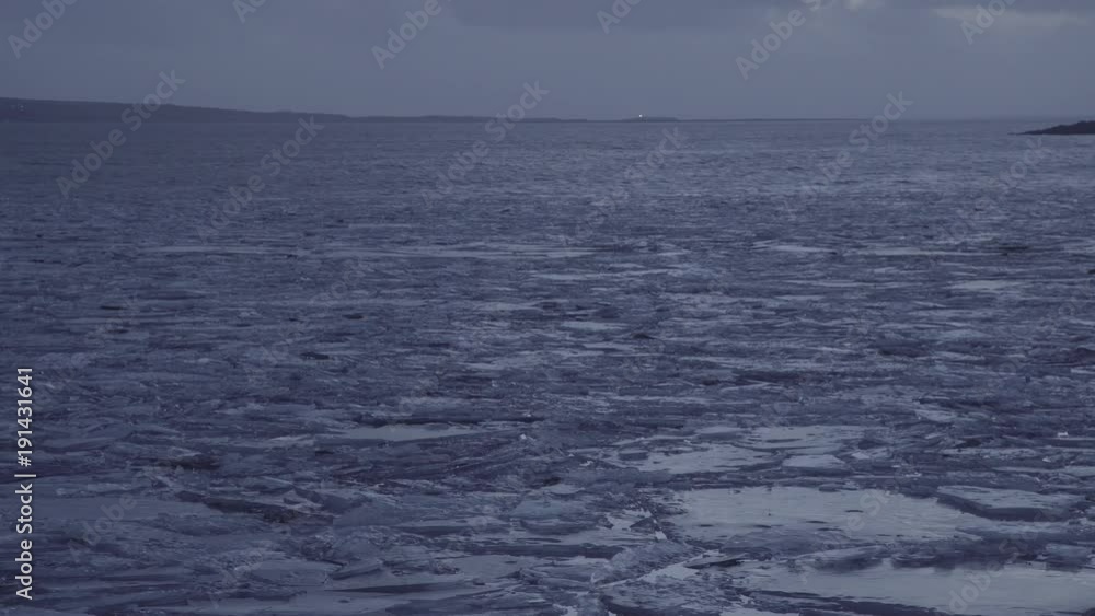 Frozen Sea in Iceland Frozen Sea in Iceland