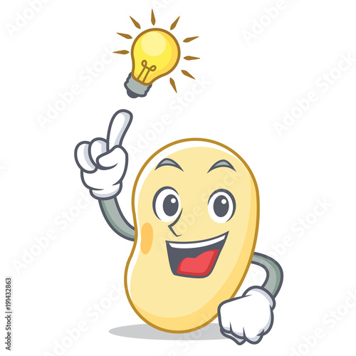 Have an idea soy bean mascot cartoon