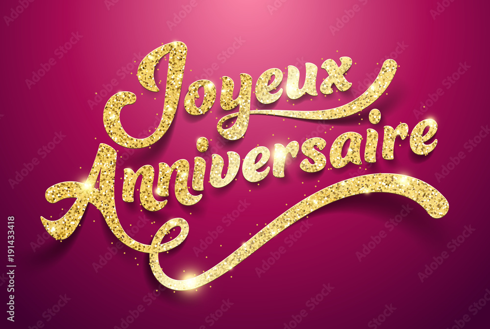 Joyeux Anniversaire