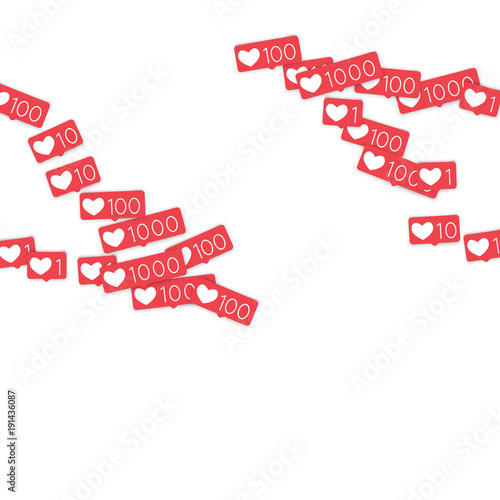 Social media counters.