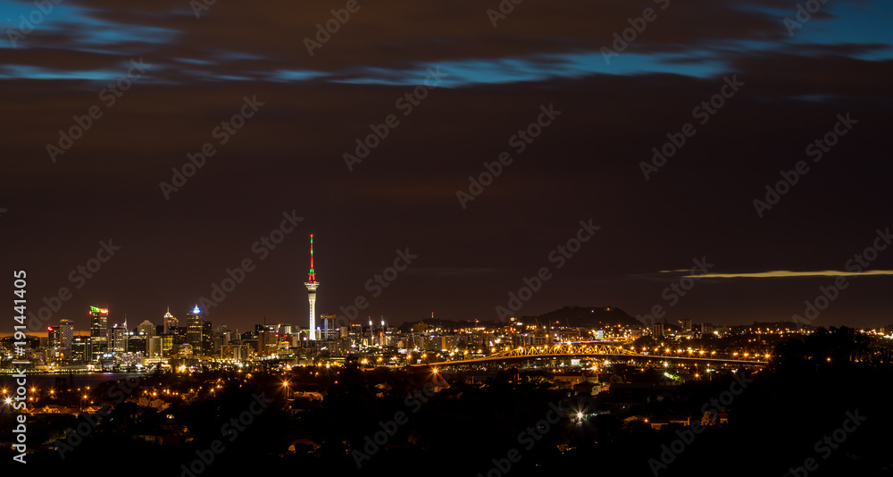 Auckland At Night