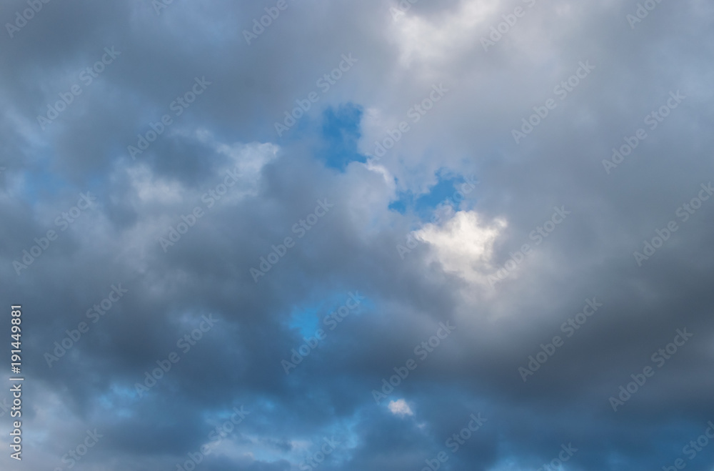 Obraz premium beautiful blue sky with clouds background.Sky clouds.