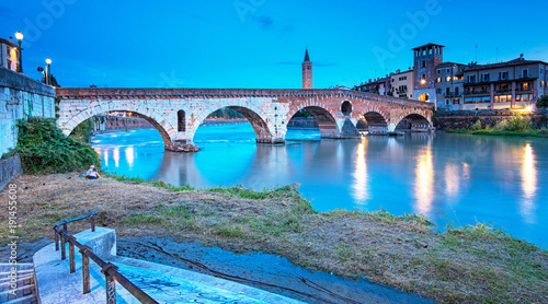 The famous roman Ponte Piet...