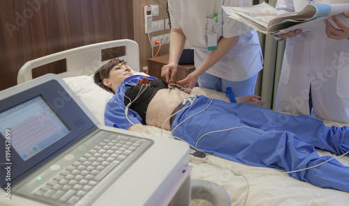 Photography Cardiograph Sensors Hospital Patient