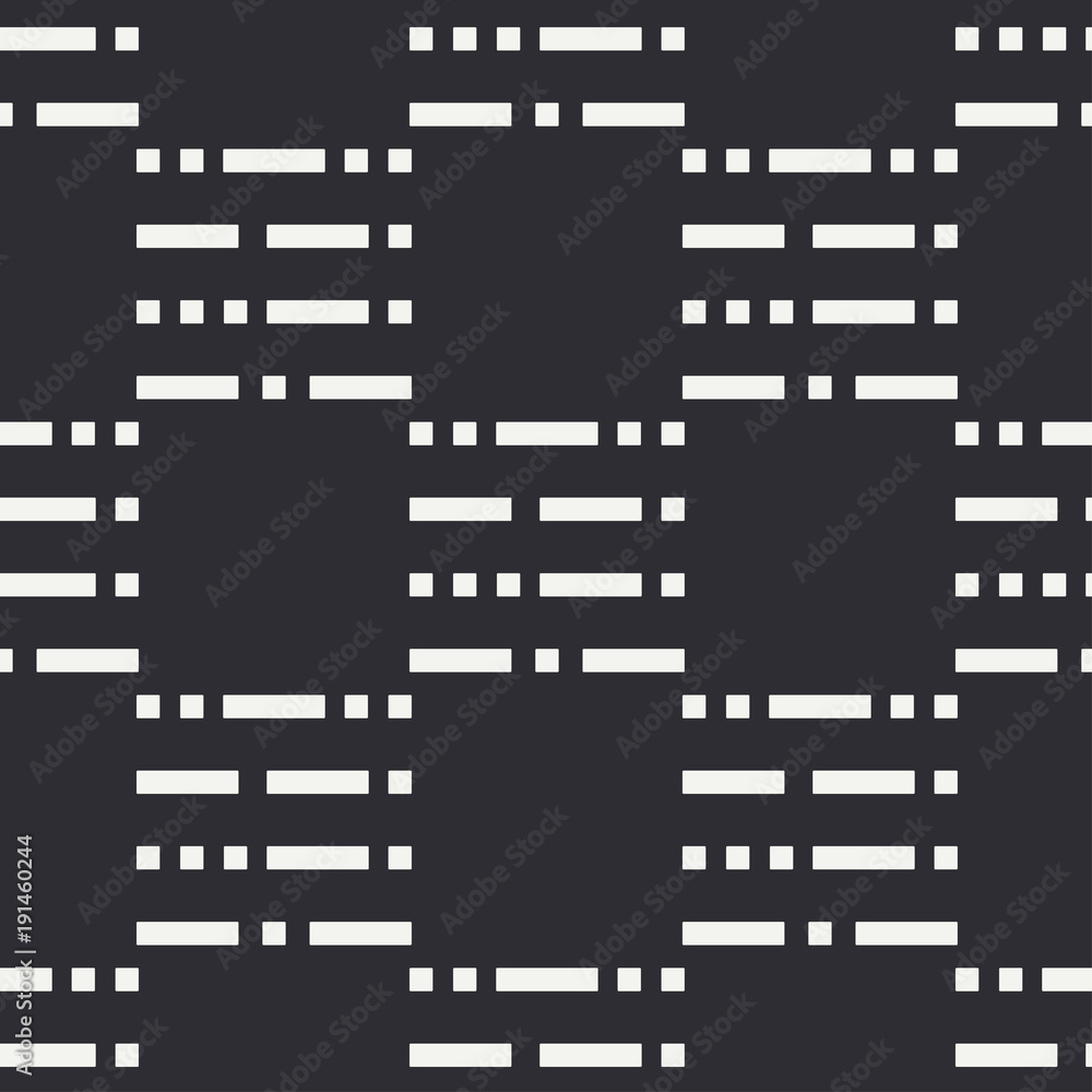 Abstract fashion flat seamless vector pattern with repeat dot and lines. Wrapping paper. Funky minimal retro style background. Stripes textile. Illustration and element for your design and wallpaper.