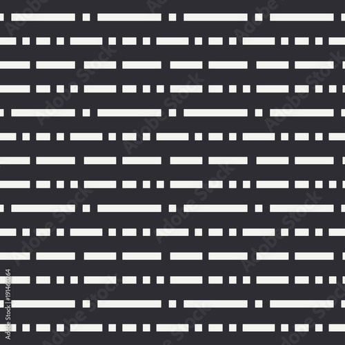 Abstract fashion flat seamless vector pattern with repeat dot and lines. Wrapping paper. Funky minimal retro style background. Stripes textile. Illustration and element for your design and wallpaper.