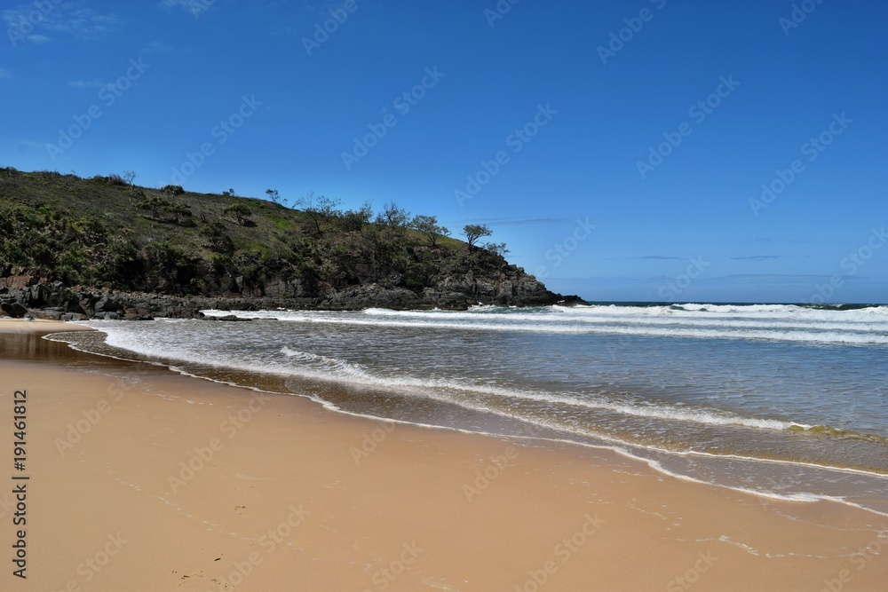 The incredible blue water of Noosa National Park
