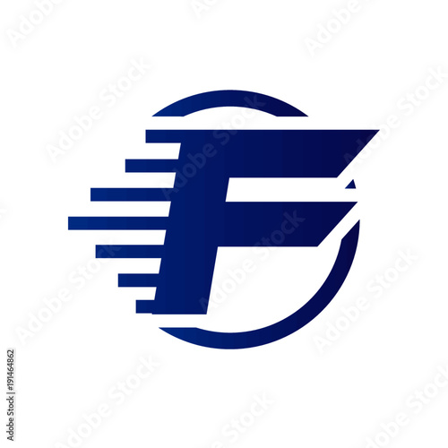 Free Download fast letter logo - GFXLoad