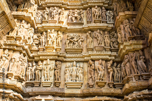 Khajuraho, Temple, Madhya Pradesh, Chhatarpur District, India 