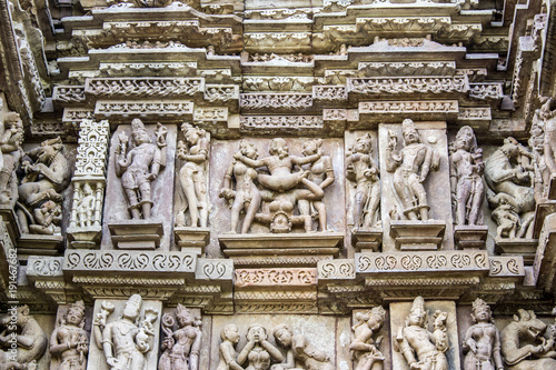 Khajuraho, Temple, Madhya Pradesh, Chhatarpur District, India 