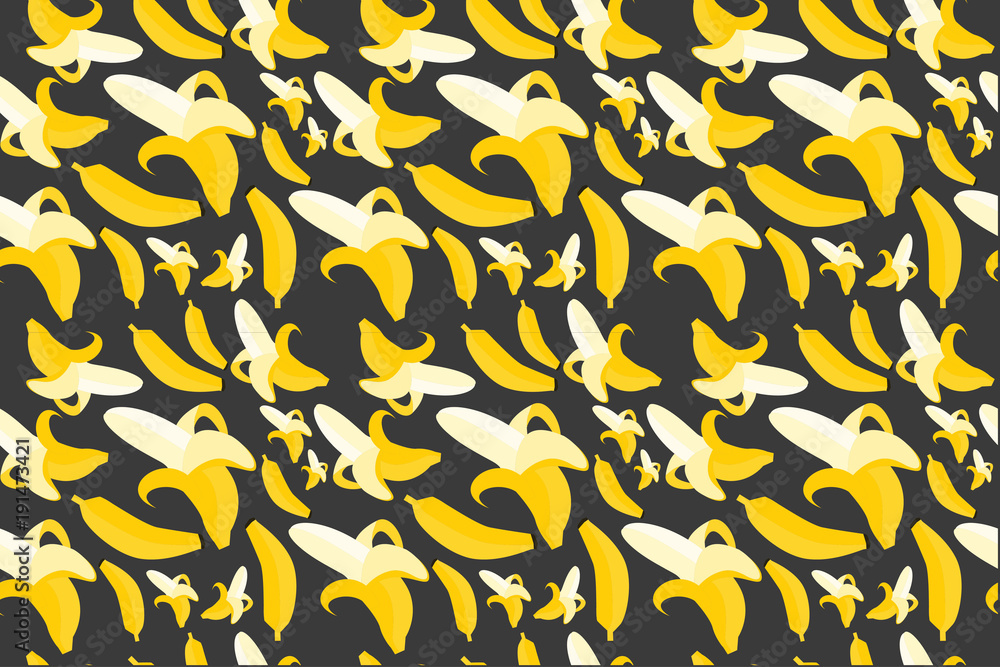banana background pattern image template 