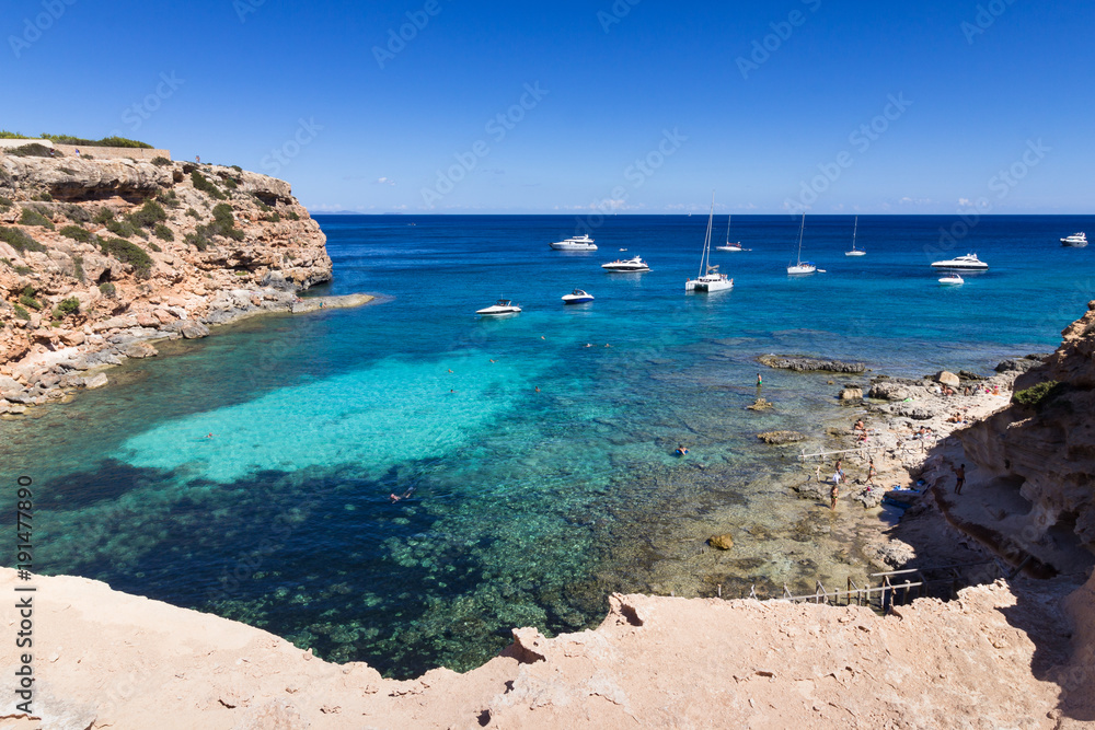 formentera, baleares, cala en baster formentera, baleares, cala en baster
