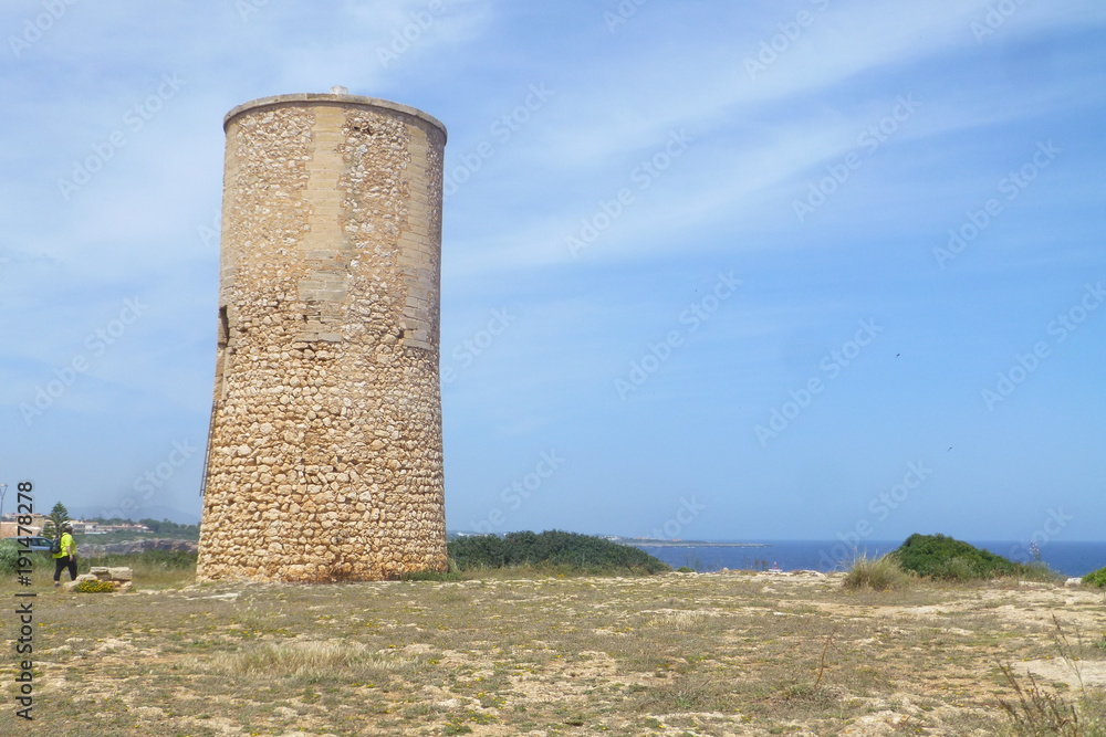 Port de Manacor/Porto Cristo,localidad situada en el levante de Mallorca,Islas Baleares (España)