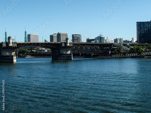 Beautiful landscape of Portland city © Michal