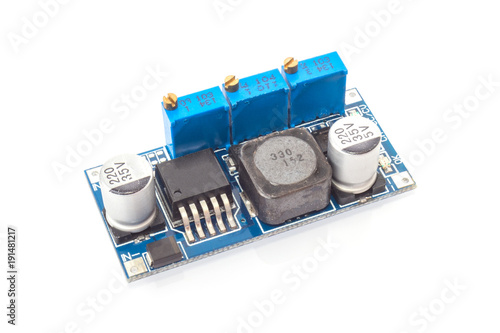 simple DC DC converter board photo