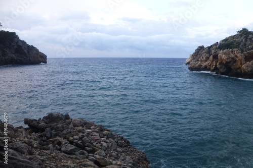 Deyá /Deia pueblo de las Islas Baleares en  la Sierra de Tramontana en la isla de Mallorca. Limita con los municipios de Valldemosa, Sóller y Buñola photo