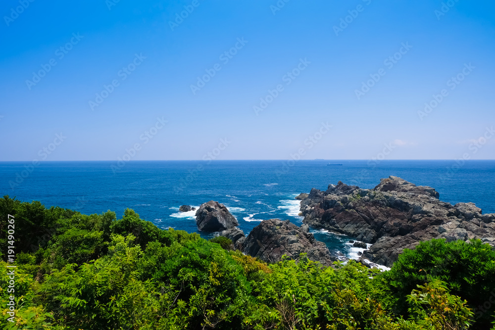 和歌山県 潮岬 展望台からの景色 和歌山県 潮岬 展望台からの景色