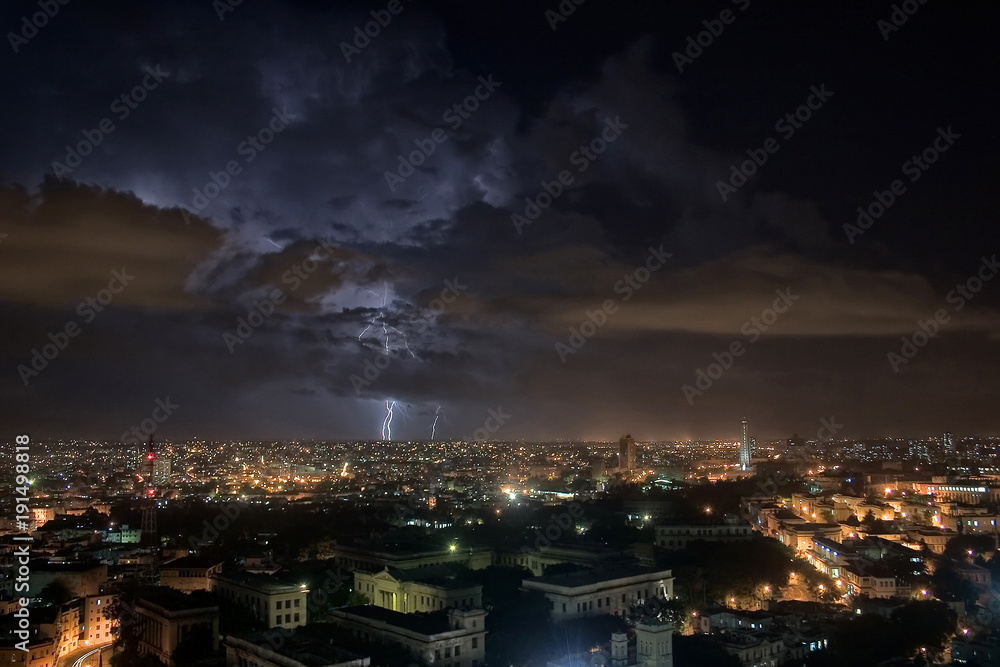 Gewitter über Havanna