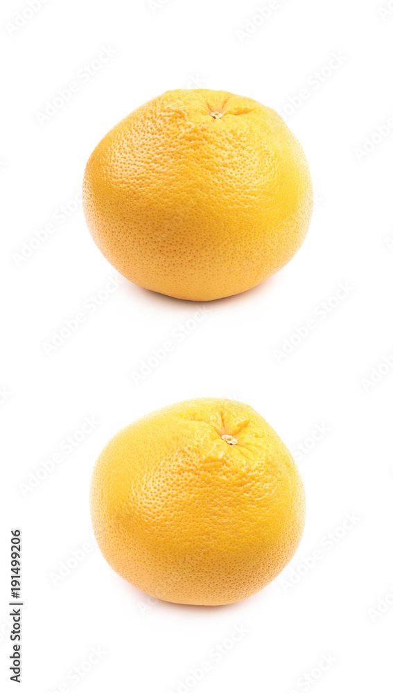 Juicy red grapefruit isolated Juicy red grapefruit isolated