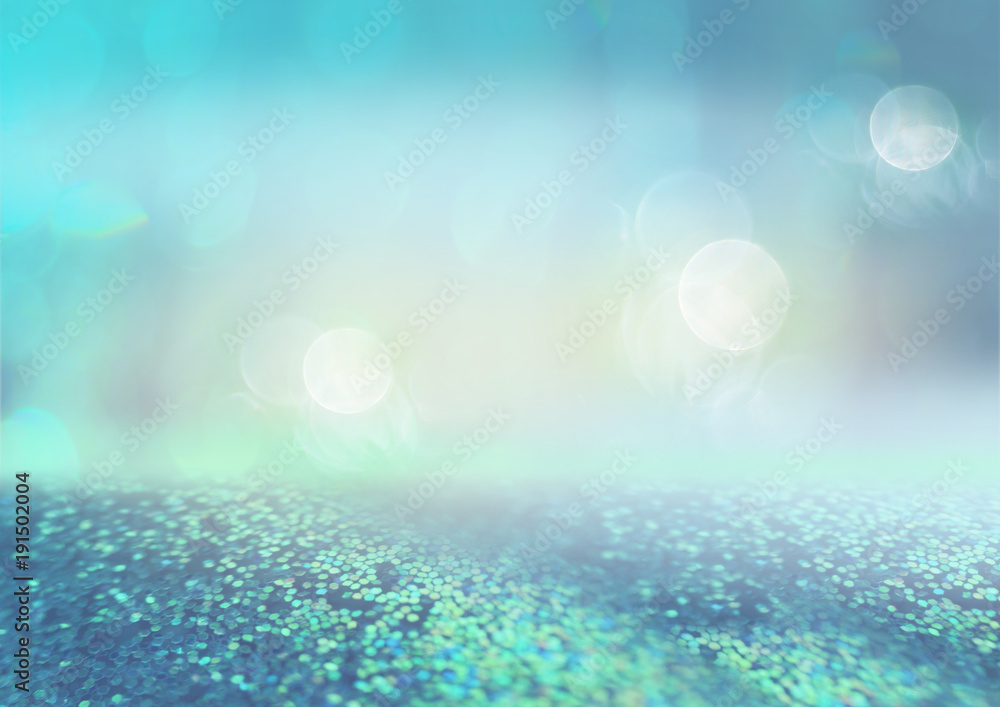 Defocused empty space with nice bokeh effect and glittering background