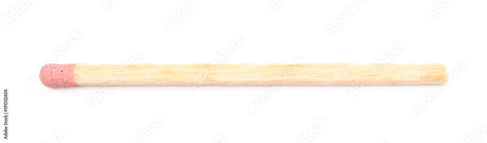 Wooden match isolated Wooden match isolated