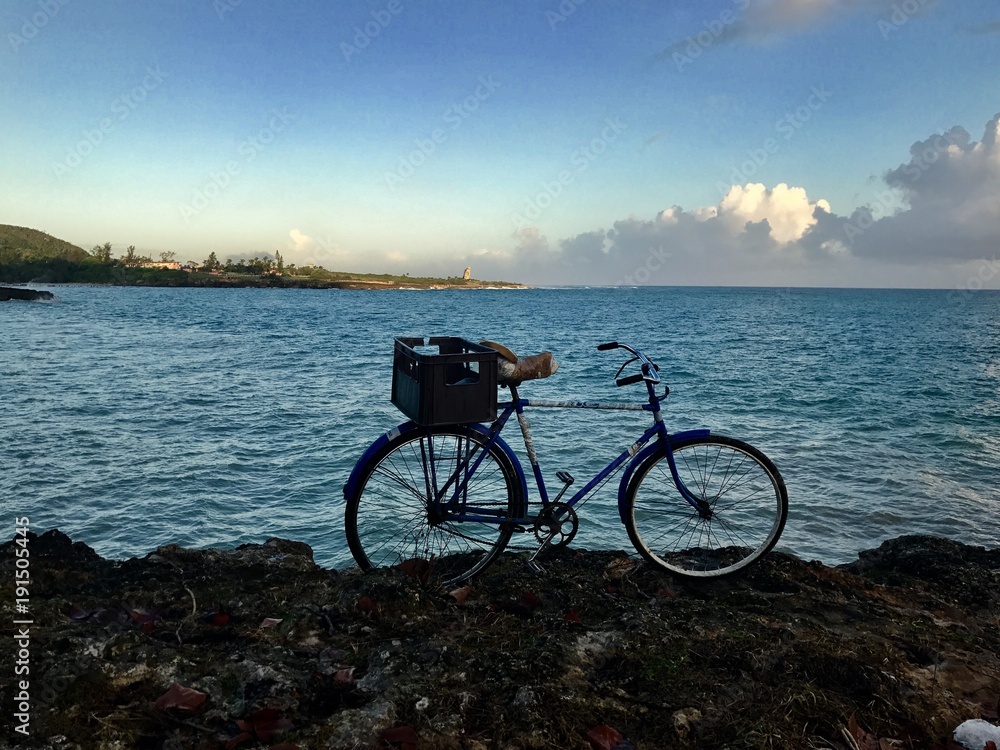 Fototapeta premium Rad am Meer