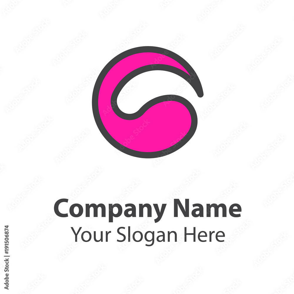 Abstract graphic icon, logo design template, symbol for company Abstract graphic icon, logo design template, symbol for company