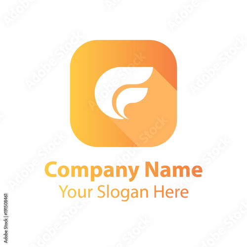 Abstract graphic icon, logo design template, symbol for company