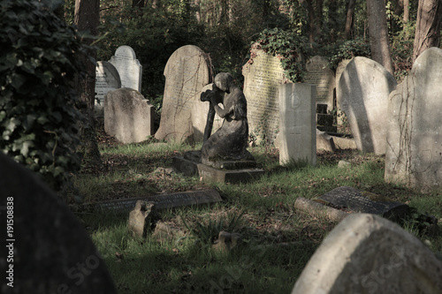 Highgate Cemetery in London photo