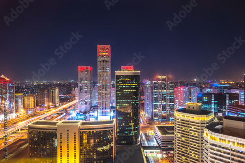 panoramic cityscape in beijing © THINK b