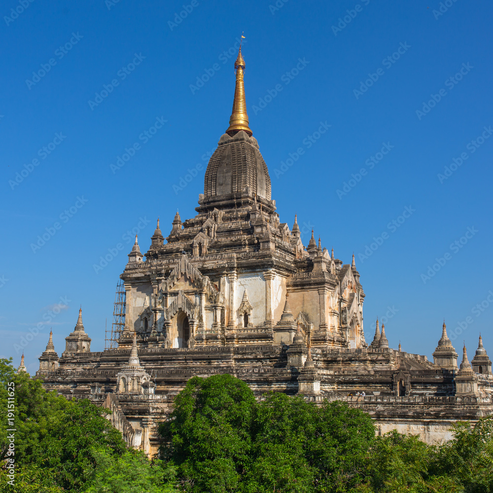 Beautiful ancient pagoda in Bagan, Myanmar