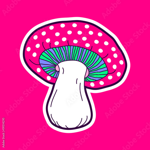 Cosmic crazy mushroom patch.