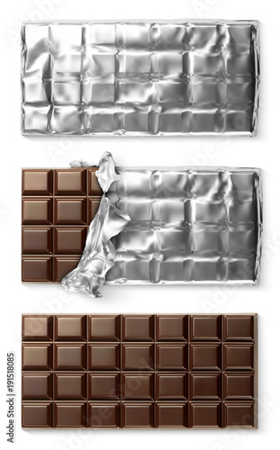 Tablettes de chocolat vectorielles 4