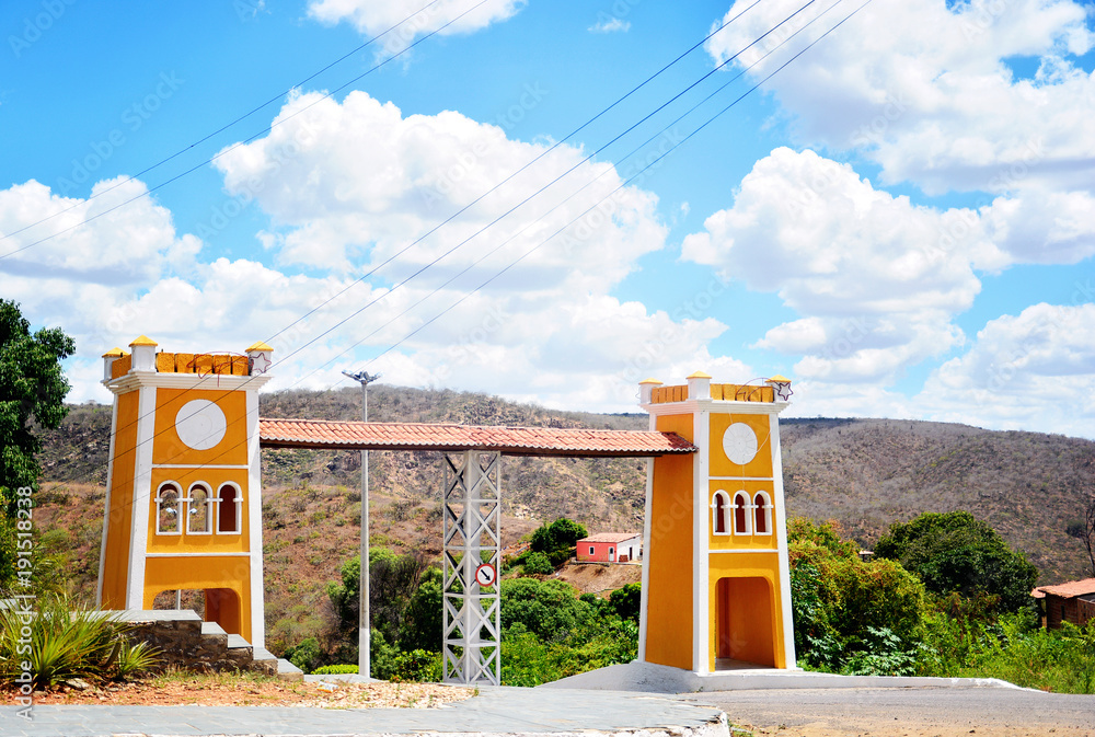 cidade de Piranha Alagoas Brasil