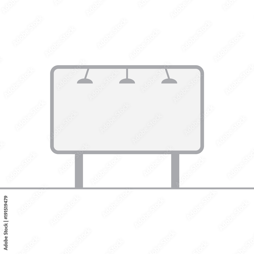 billboard icon- vector illustration billboard icon- vector illustration