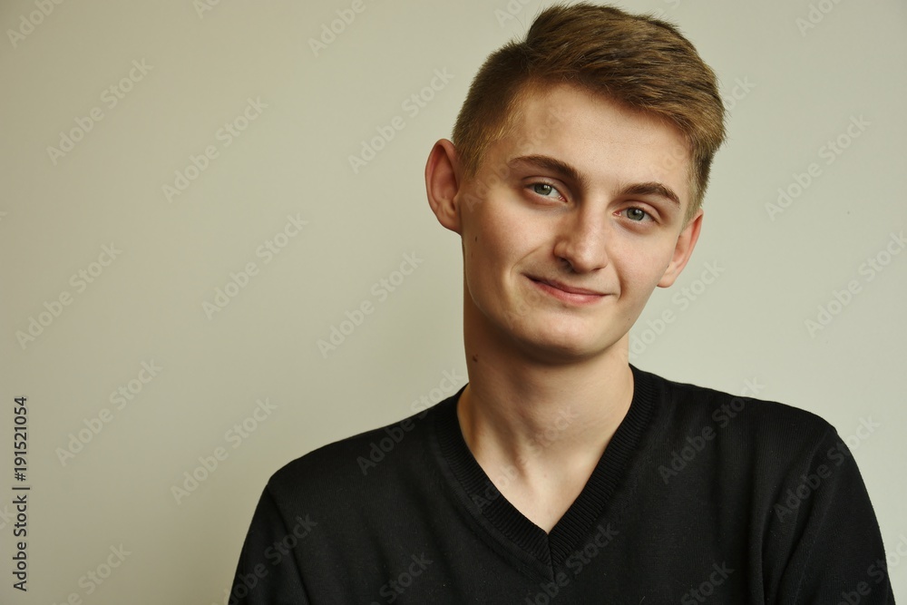 portrait of a young man portrait of a young man