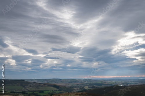 Lenticulars / Lenticular cloud formations over the East Coast of Scotland. 28 October 2017