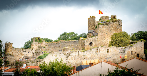 Château de Talmont-Saint-Hilaire en Vendée (France)