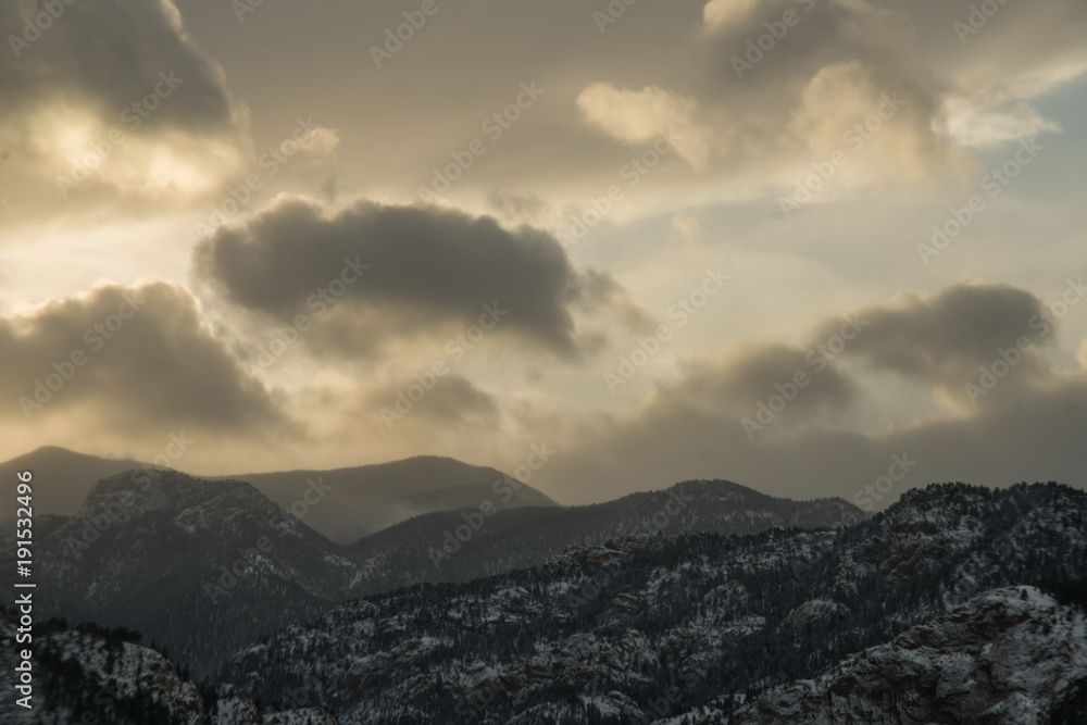 Snowstorms Ends in Rockies Snowstorms Ends in Rockies