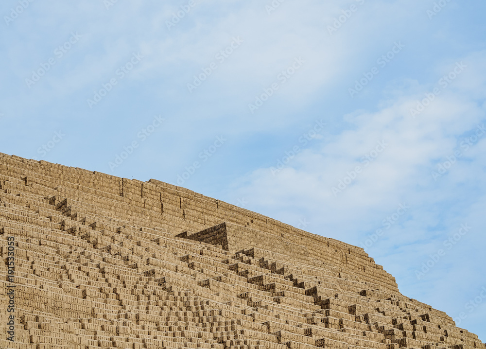 Huaca Pucllana Pyramid, Miraflores District, Lima, Peru