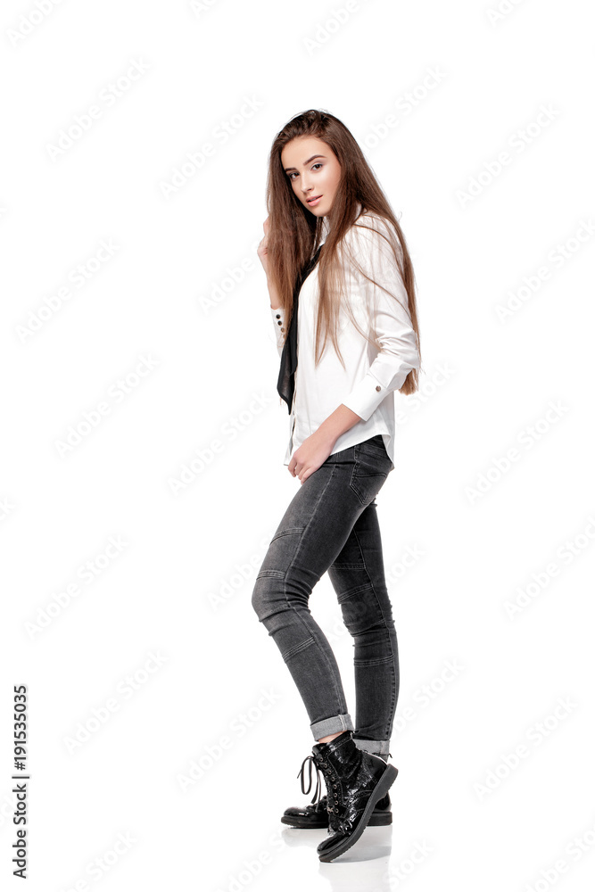 model in white shirt and tie model in white shirt and tie