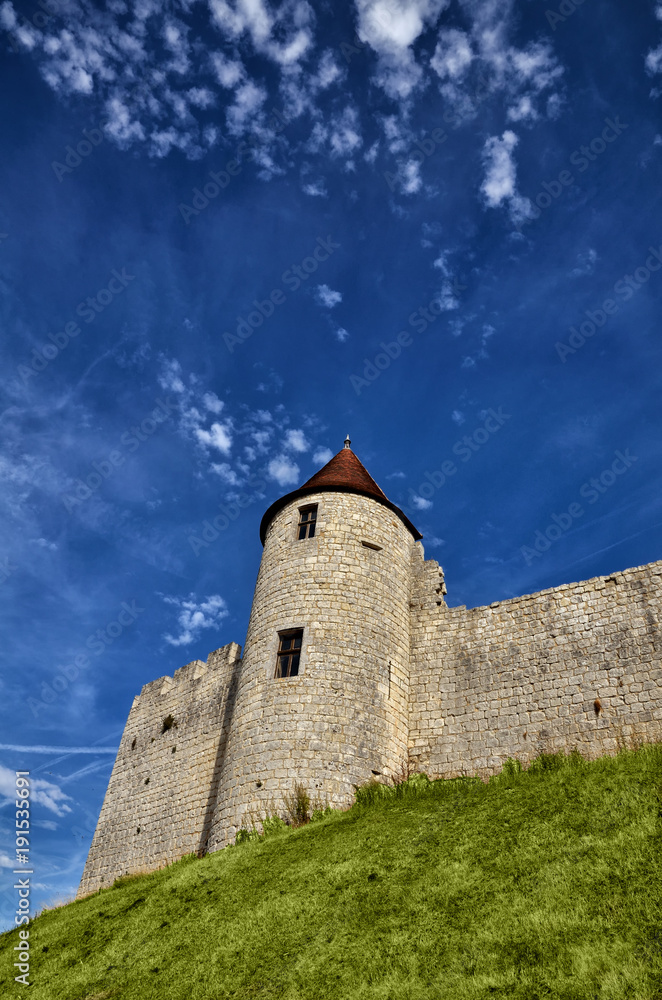 Castle of Villebois-Lavalette, France
