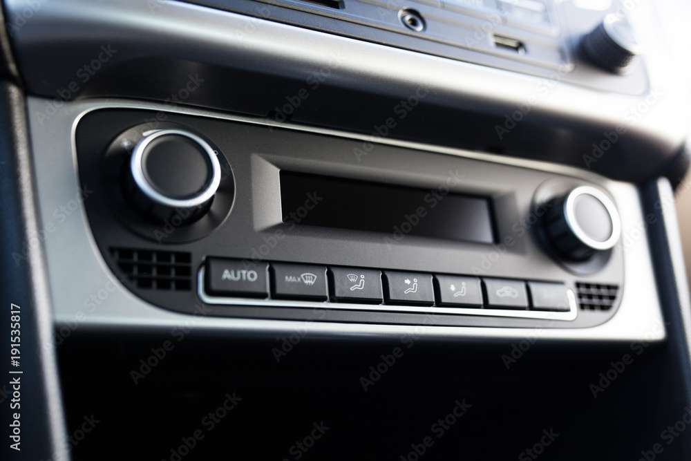 Fototapeta premium Air conditioning system in a car
