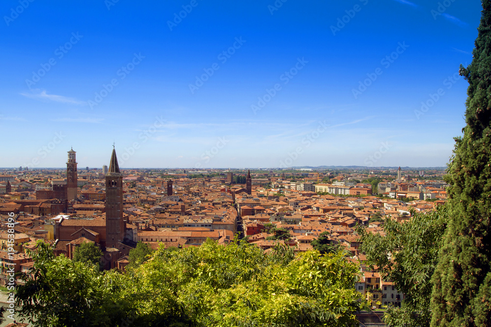 Verona, Campanili, Veneto, Italia