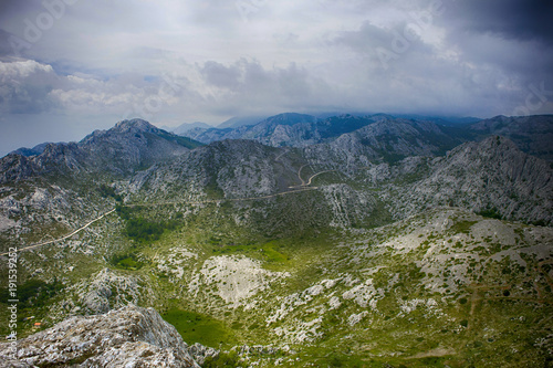 Velebit mountain landscape