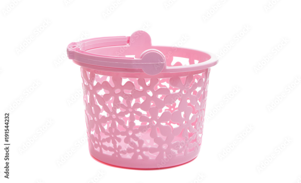 basket for clothespins isolated basket for clothespins isolated