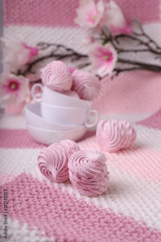 Wallpaper Mural Sweet and tasty dessert, Russian marshmallow. Marshmallow. for the beloved . Torontodigital.ca